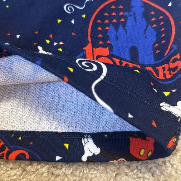 NWT Walt Disney World 50th Vault Collection Patterned Drawstring Skirt - Picture 3 of 7